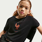 T-shirt piłkarski dla dużych dzieci Nike FFF