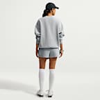 Nike Studio Fleece Medium Weight Women's Oversized Embossed Crew