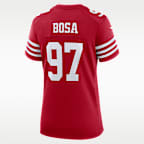 Nick Bosa San Francisco 49ers 80th Anniversary Women's Nike NFL Game Jersey