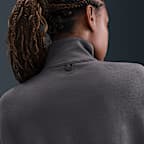 Nike 24.7 ImpossiblySoft Dri-FIT oversized damestop met halflange rits