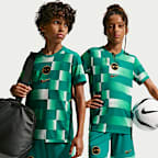 Kylian Mbappé Academy Older Kids' Dri-FIT Short-Sleeve Football Top
