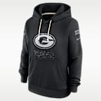 Green Bay Packers Salute to Service Sideline Women's Nike Dri-FIT NFL Pullover Hoodie