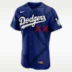 Los Angeles Dodgers Men's Nike x KAWS MLB Authentic Jersey