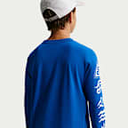 Playera de manga larga Dri-FIT Tiger Mountain para niños talla grande ACG