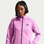 Sudadera con gorro de cierre completo para mujer Nike Sportswear Tech Fleece Windrunner