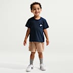 Nike Sportswear Toddler Pocket T-Shirt and French Terry Shorts Set