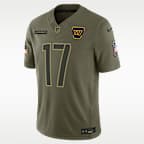 Terry McLaurin Washington Commanders Salute to Service Men's Nike Dri-FIT NFL Limited Jersey