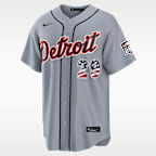 Jersey Nike de la MLB Stadium para hombre Tarik Skubal Detroit Tigers USA 250