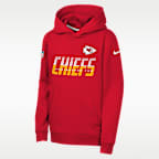 Kansas City Chiefs Sideline Big Kids' Nike NFL Pullover Hoodie