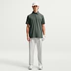 Polo de golf de manga Dri-FIT con logotipo para hombre Nike Velocity