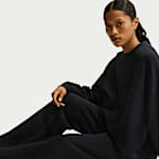 Pantalon taille haute ample et évasé Dri-FIT Nike 24.7 ImpossiblySoft pour femme