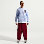 Sudadera con gorro de cierre completo de French Terry para hombre Nike Sportswear Club