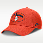 Auburn Legacy Letter & Location Rise Men's Nike Dri-FIT College A-Frame Adjustable Hat