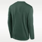 Playera de manga larga Nike Dri-FIT de la NFL para hombre Green Bay Packers Legend Icon
