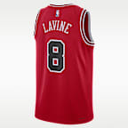 Jersey Nike Dri-FIT de la NBA Swingman para hombre Chicago Bulls Icon Edition