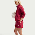 Shorts de tiro medio para mujer Nike Studio Fleece Medium Weight