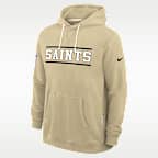 New Orleans Saints Alt Standard Issue Men's Nike Dri-FIT NFL Pullover Hoodie
