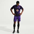 FC Barcelona Uit Kobe Dri-FIT warming-up voetbaltop voor heren