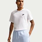 Męskie luźne spodenki z dzianiny dresowej Nike Club