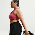 Shorts Dri-FIT de tiro medio de 8 cm con forro de ropa interior para mujer Nike One