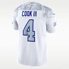James Cook III Buffalo Bills Rivalries Collection Men's Nike Dri-FIT NFL Limited Jersey