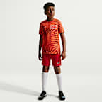 Turkey 2026 Pre-Match Older Kids' Nike Dri-FIT Football Pre-Match Short-Sleeve Top
