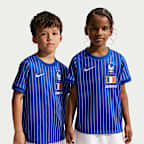 France x Jacquemus Kids' Short-Sleeve Soccer Top
