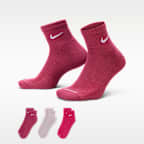 Calcetines de entrenamiento al tobillo (3 pares) Nike Everyday Plus Cushioned