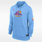 Colorado Rockies Authentic Collection City Connect Women's Nike Therma MLB Pullover Hoodie