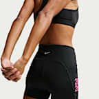 Nike Swift After Dark Tour Women's Dri-FIT High-Waisted 10cm (approx.) Running Shorts
