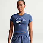 Nike Sportswear Chill Knit Women's Slim Cropped T-Shirt