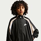 Nike リトルキッズ カラーブロック フードレス ジャケット