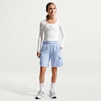 Spodenki cargo z dzianiny dresowej dla dużych dzieci Nike Sportswear Club