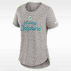 Miami Dolphins Script Women's Nike NFL T-Shirt