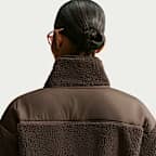 NikeSKIMS Sherpa Women's Oversized 3/4-Zip Jacket