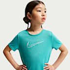 ナイキ ワン ジュニア (ガールズ) Dri-FIT ショートスリーブ トレーニングトップ