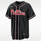 Jersey Nike de la MLB Replica Fashion para hombre Kyle Schwarber Philadelphia Phillies