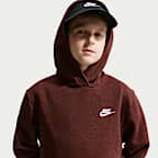 Sudadera con gorro sin cierre para niños talla grande Nike Sportswear Club Fleece