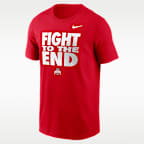 Ohio State Sideline Slogan Men's Nike Dri-FIT College Long-Sleeve T-Shirt