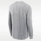 Playera de manga larga universitaria Nike Dri-FIT para hombre Georgia Sideline