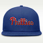 Gorra Nike Dri-FIT de la MLB ajustada para hombre Philadelphia Phillies True