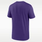 Playera universitaria Nike Dri-FIT para hombre LSU Courtside
