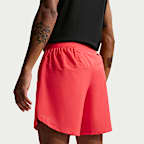 Shorts de correr Dri-FIT de 18 cm 2 en 1 para hombre Nike Stride