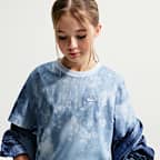 Playera para niños talla grande Nike Sportswear