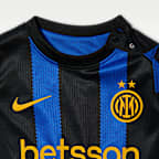 Inter Milan 2026 Stadium Home Baby/Toddler Nike Football Replica 3-Piece Kit
