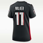 Jalon Walker Atlanta Falcons Women's Nike NFL Game Jersey