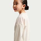 Conjunto de 2 piezas infantil Nike Retro Remix con pants de French Terry de pierna ancha