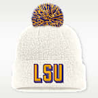 LSU Peak Men's Nike College Cuffed Beanie