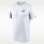 Miami Dolphins Legend Small Logo Men's Nike Dri-FIT NFL T-Shirt