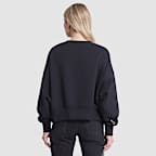 Sudadera de cuello redondo sin cierre Nike de la NFL para mujer San Francisco 49ers Rivalries Collection Oversized